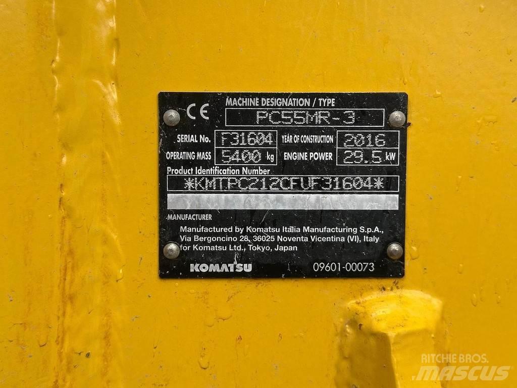 Komatsu PC55-MR3 Minibagger < 7t