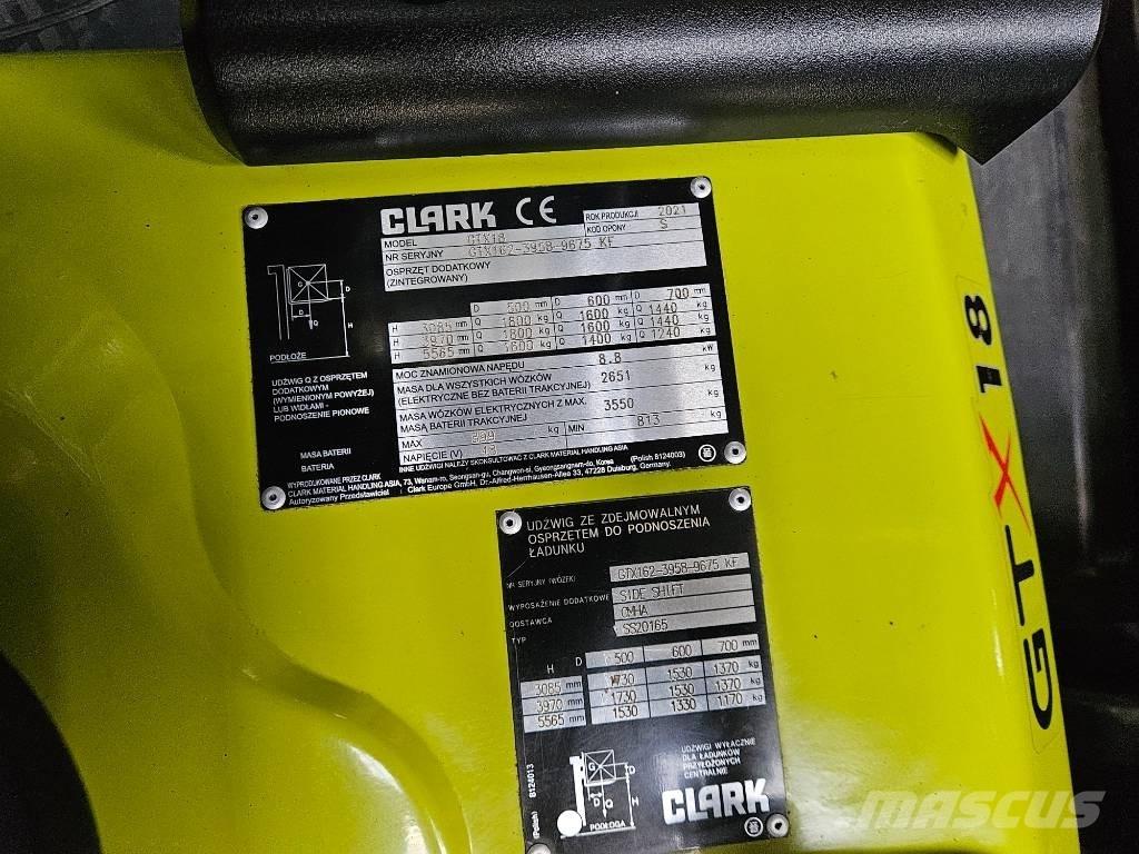 Clark GTX 18 Elektrostapler