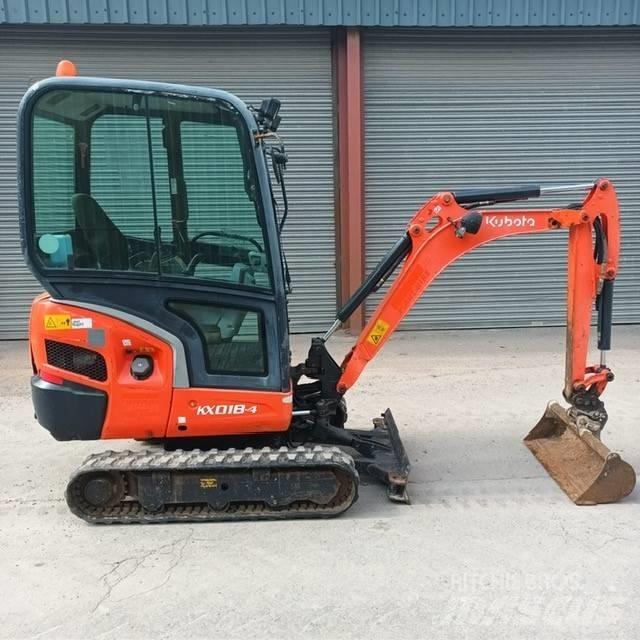 Kubota KX 018-4 Minibagger < 7t