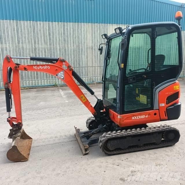 Kubota KX 018-4 Minibagger < 7t
