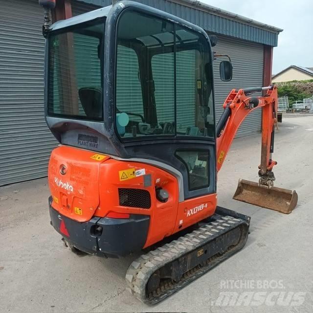 Kubota KX 018-4 Minibagger < 7t