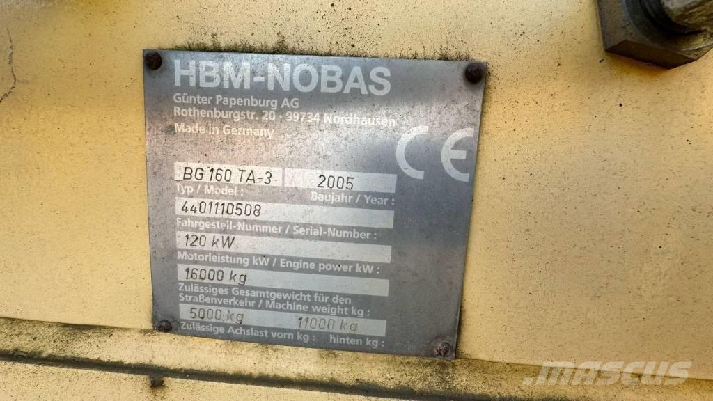 HBM-Nobas GB160TA-3 Grader