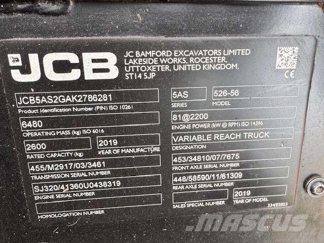 JCB 526-56 Agri Plus Teleskoplader für Landwirtschaft