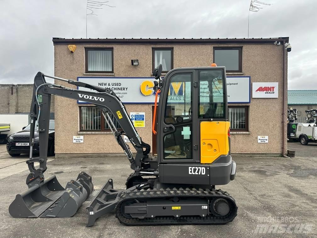 Volvo EC 27 D Minibagger < 7t