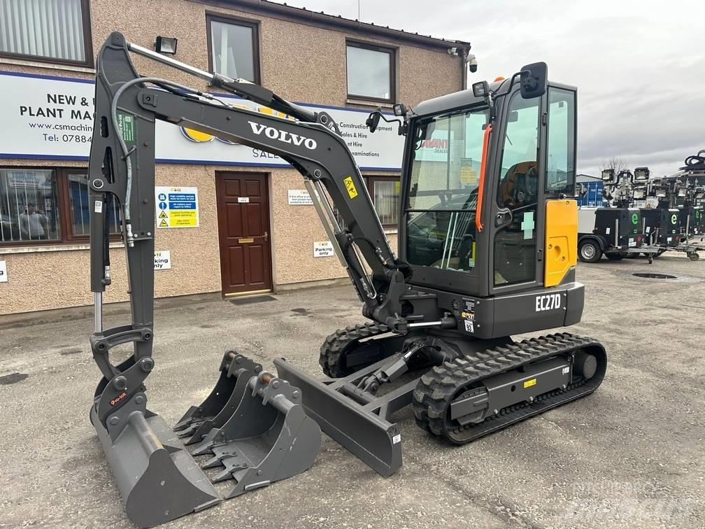 Volvo EC 27 D Minibagger < 7t