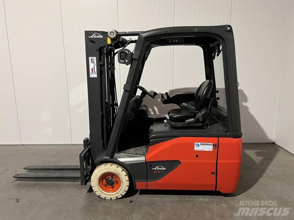Linde E16-02 Elektrostapler