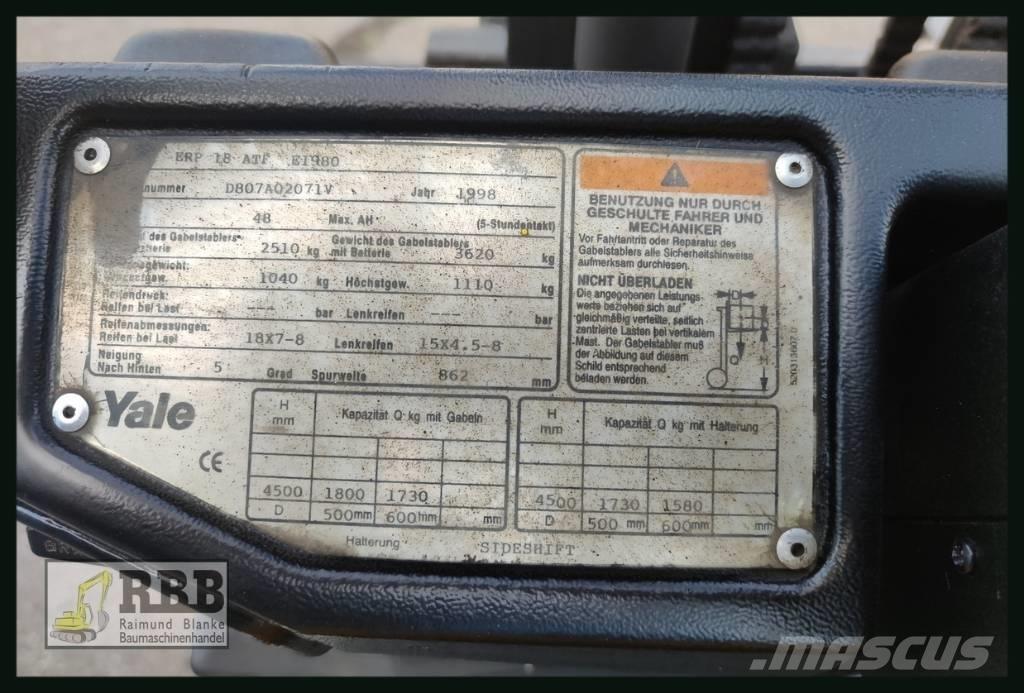 Yale ERP 18 ATF Elektrostapler