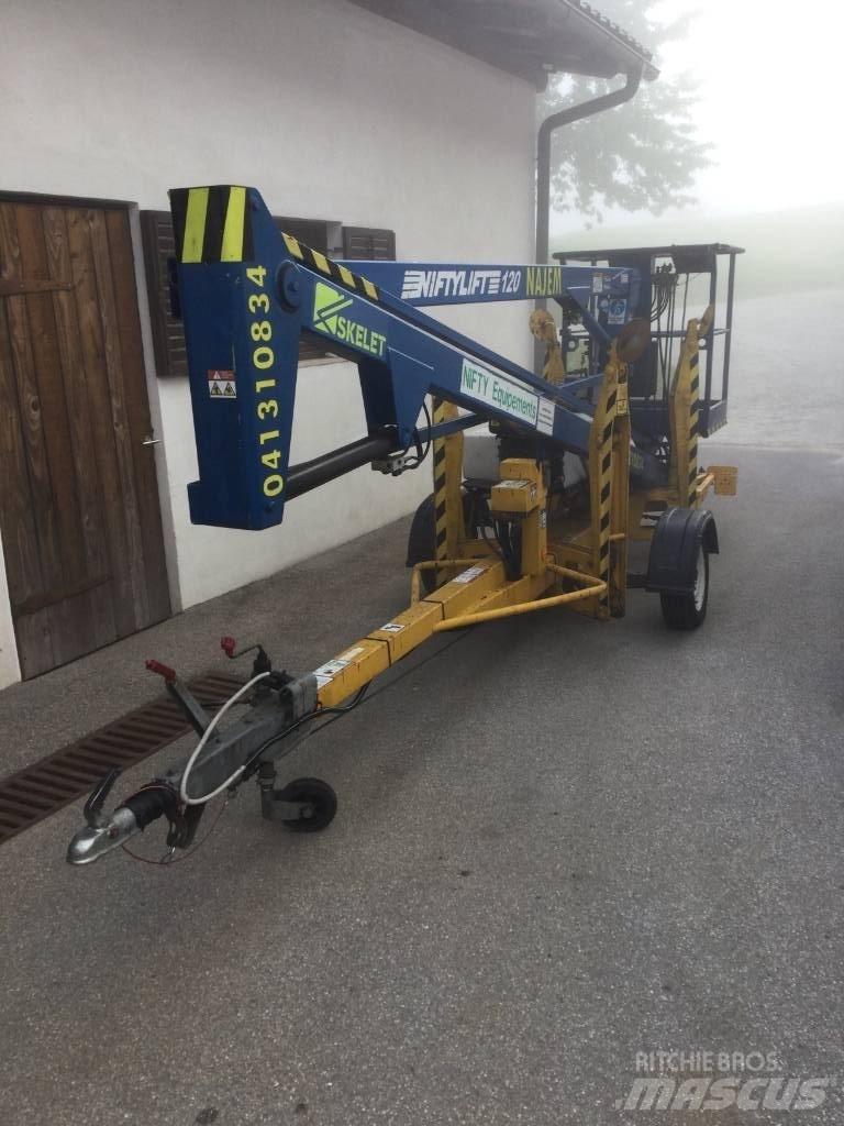 Niftylift 120HDE Anhänger-Arbeitsbühnen