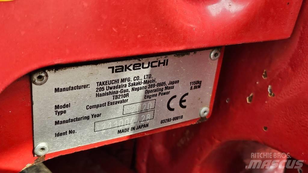 Takeuchi TB 210 R Minibagger < 7t