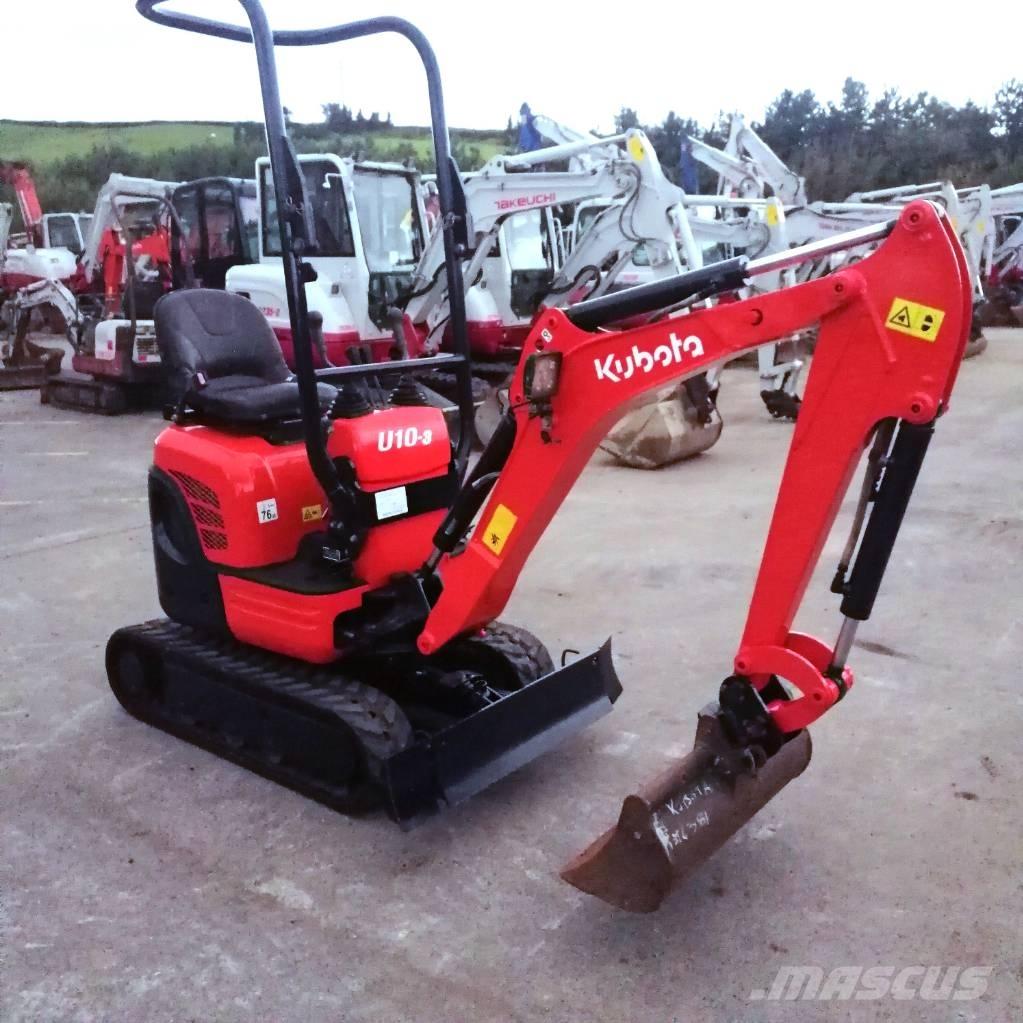 Kubota U 10-3 Minibagger < 7t