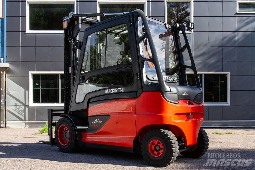 Linde E50HL-01 Elektrostapler