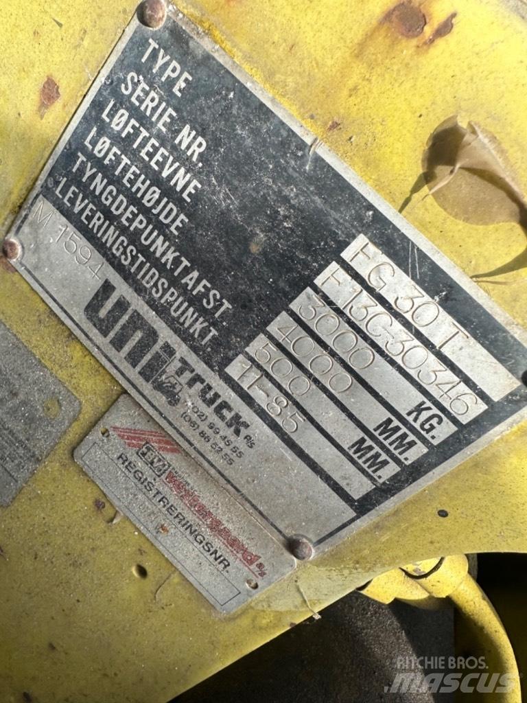 Mitsubishi FG 30 Gasstapler