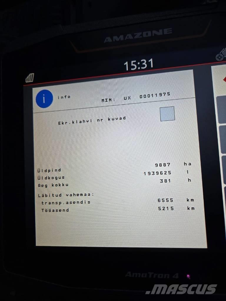 Amazone UX 4200 Anhängespritzen
