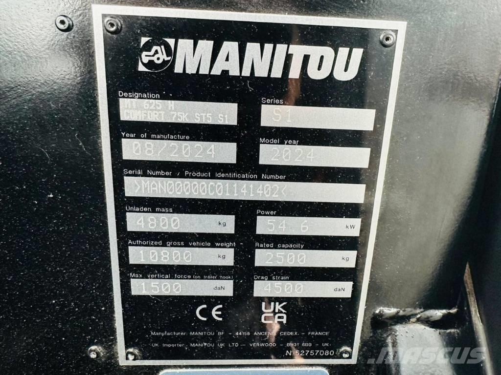 Manitou MT 625 H Teleskoplader