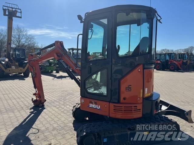 Hitachi ZX 26 Minibagger < 7t