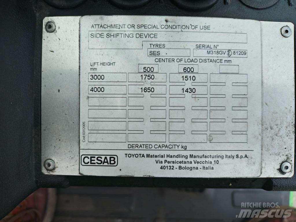 Cesab M 318 G Gasstapler
