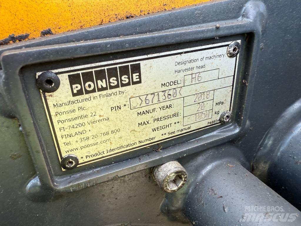 Ponsse ERGO 8W Harvester