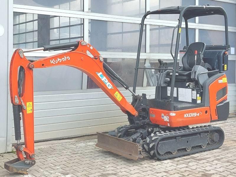 Kubota KX019-4 LPG Minibagger < 7t