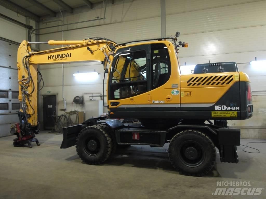 Hyundai R 160 W-9A Mobilbagger
