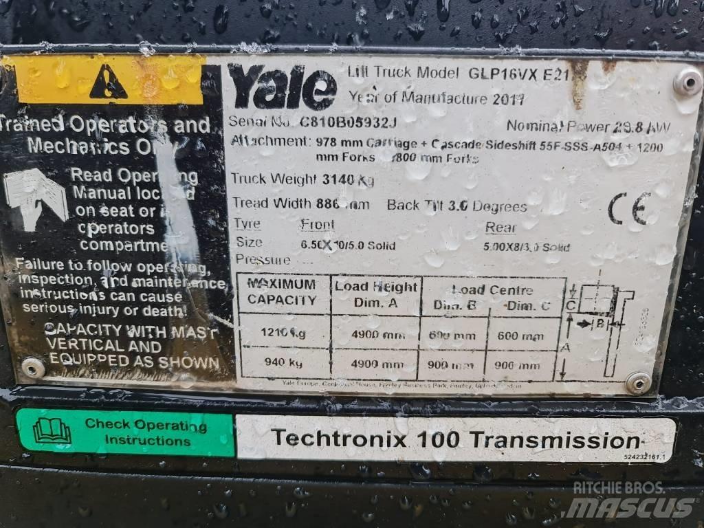 Yale GLP16VX Gasstapler