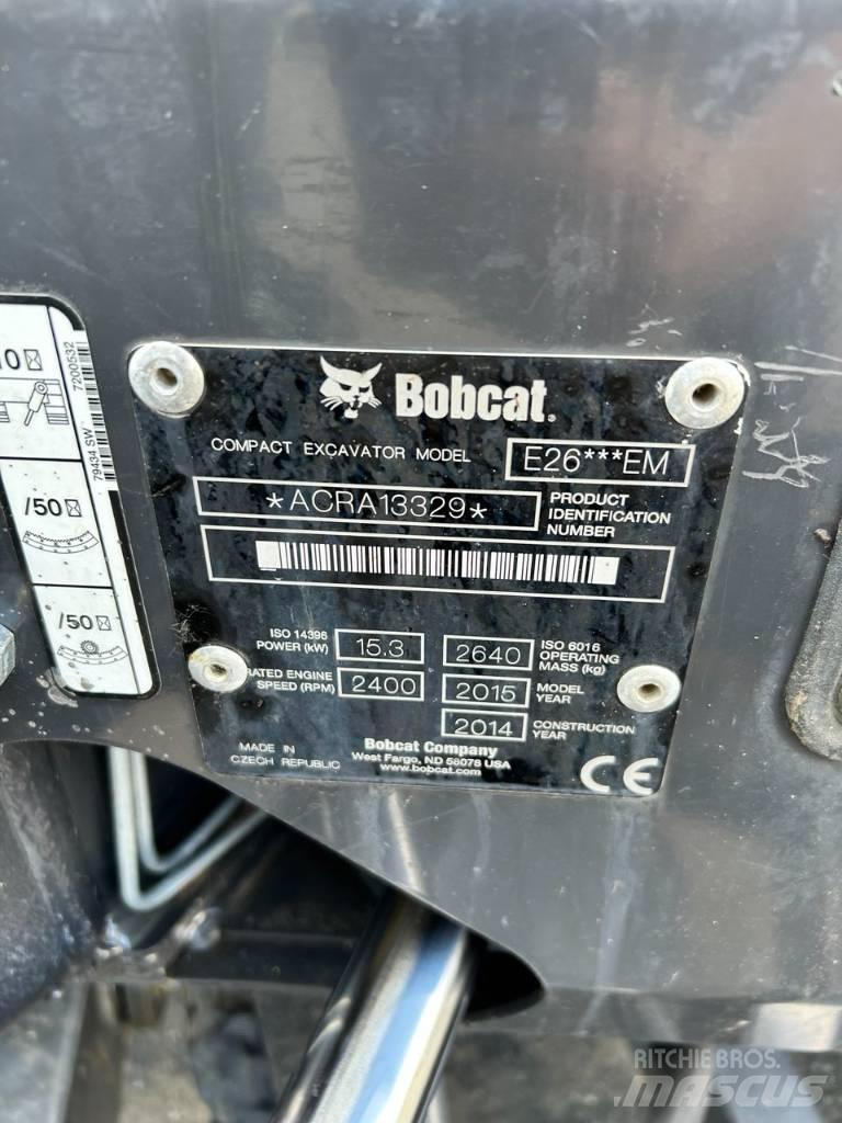 Bobcat E 26 Minibagger < 7t