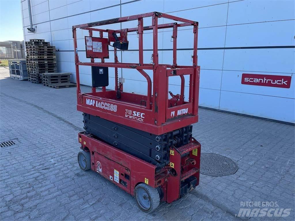 Manitou 78SEC Scheren-Arbeitsbühnen