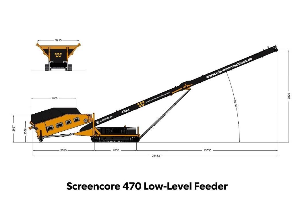 Screencore 470 LL Förderbandanlagen