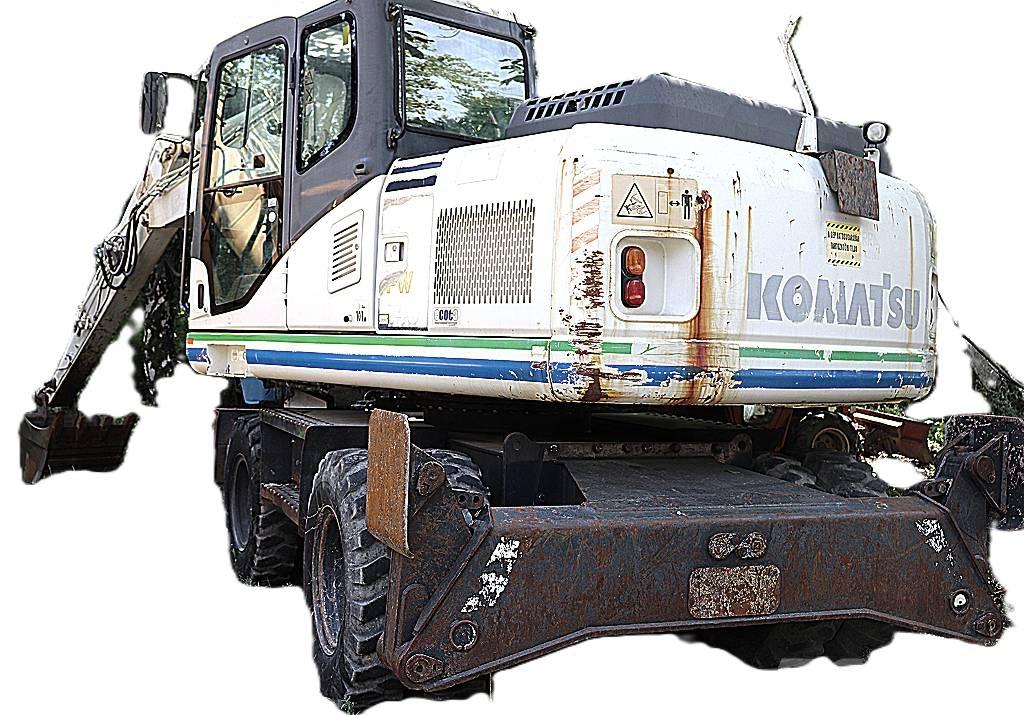 Komatsu PW 140-7 Baggerlader