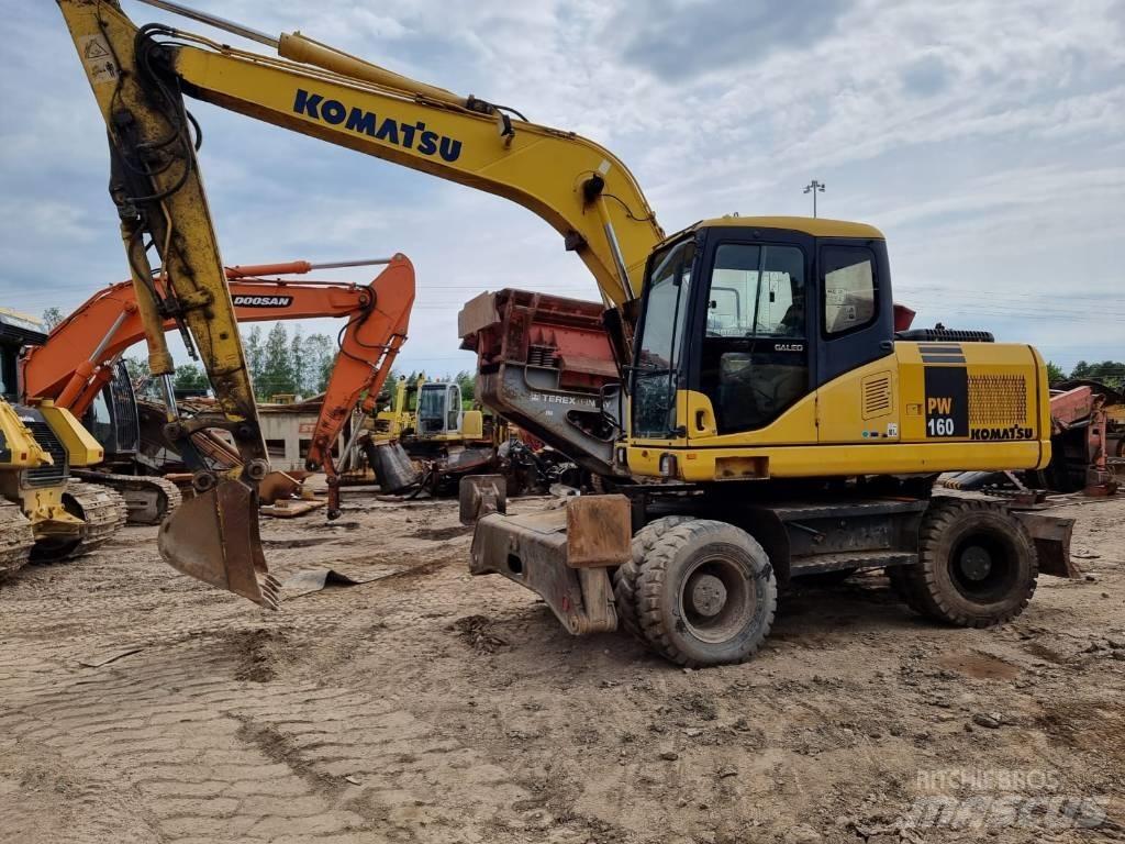 Komatsu PW 160-7 Mobilbagger