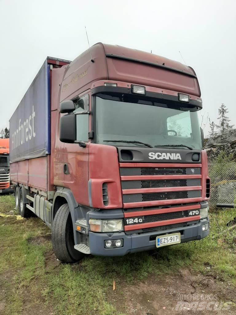Scania R 124 Pritsche & Plane
