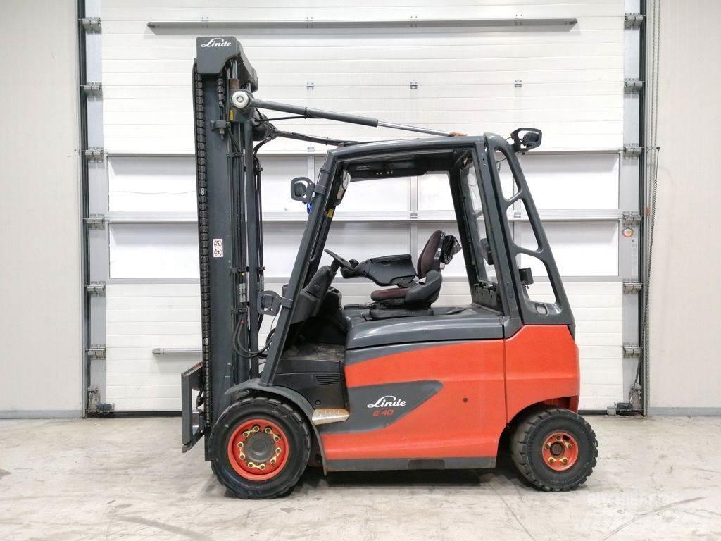 Linde E40H-01/600 Elektrostapler