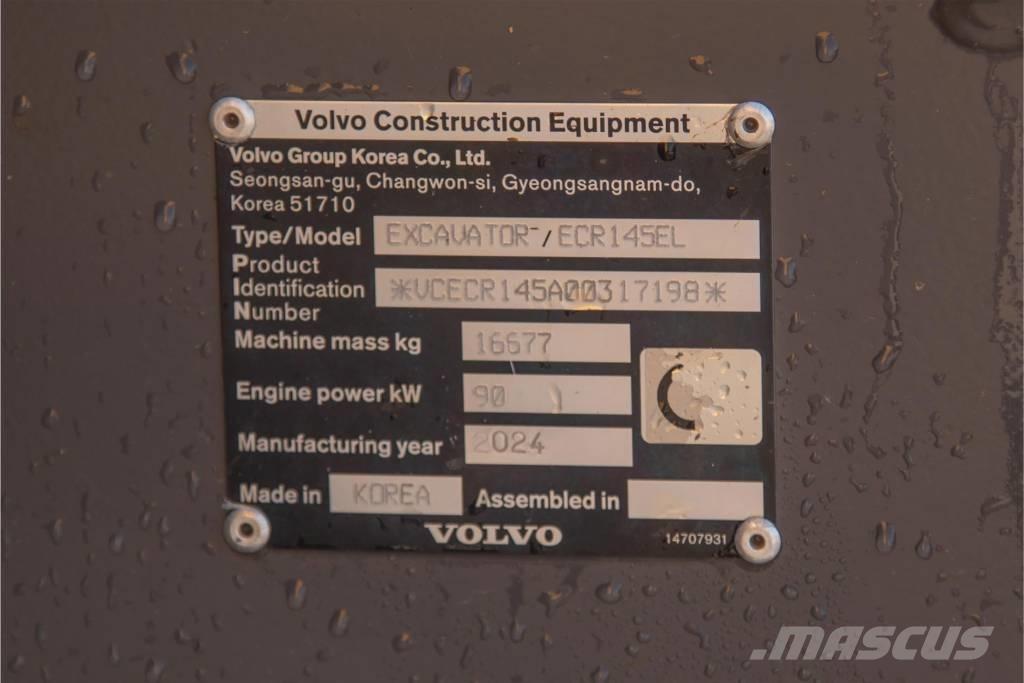Volvo ECR 145 E Raupenbagger