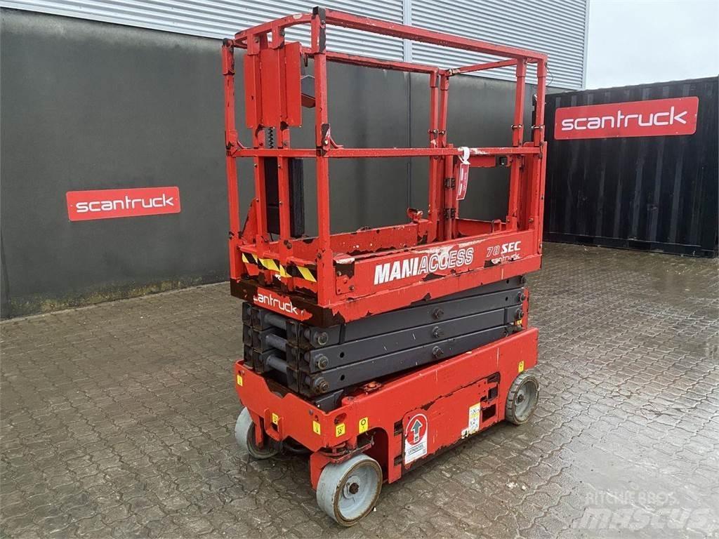 Manitou 78SEC Scheren-Arbeitsbühnen