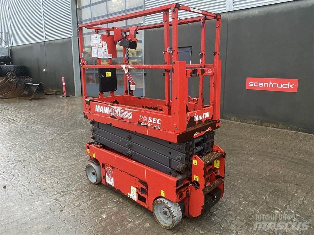 Manitou 78SEC Scheren-Arbeitsbühnen