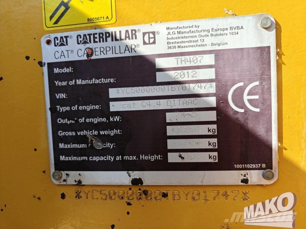 CAT TH 407 Teleskoplader
