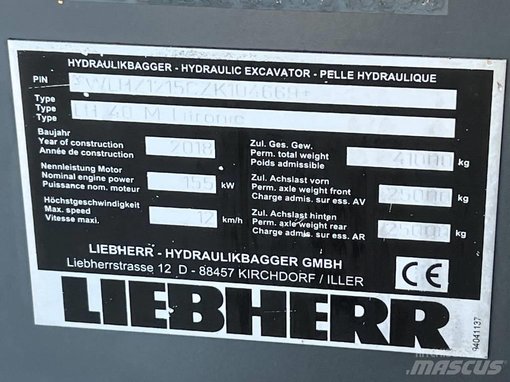 Liebherr LH 40 M ERC Sonstige Flurförderzeuge
