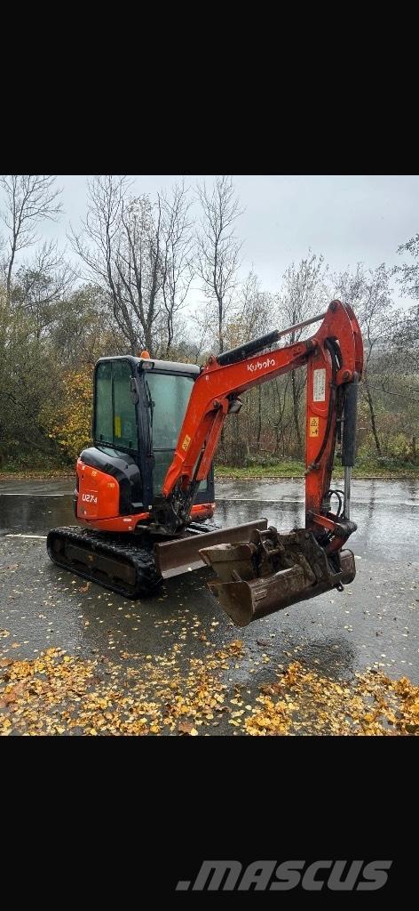 Kubota U 27-4 Minibagger < 7t