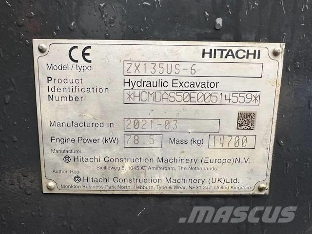 Hitachi ZX 135 US-6 Raupenbagger