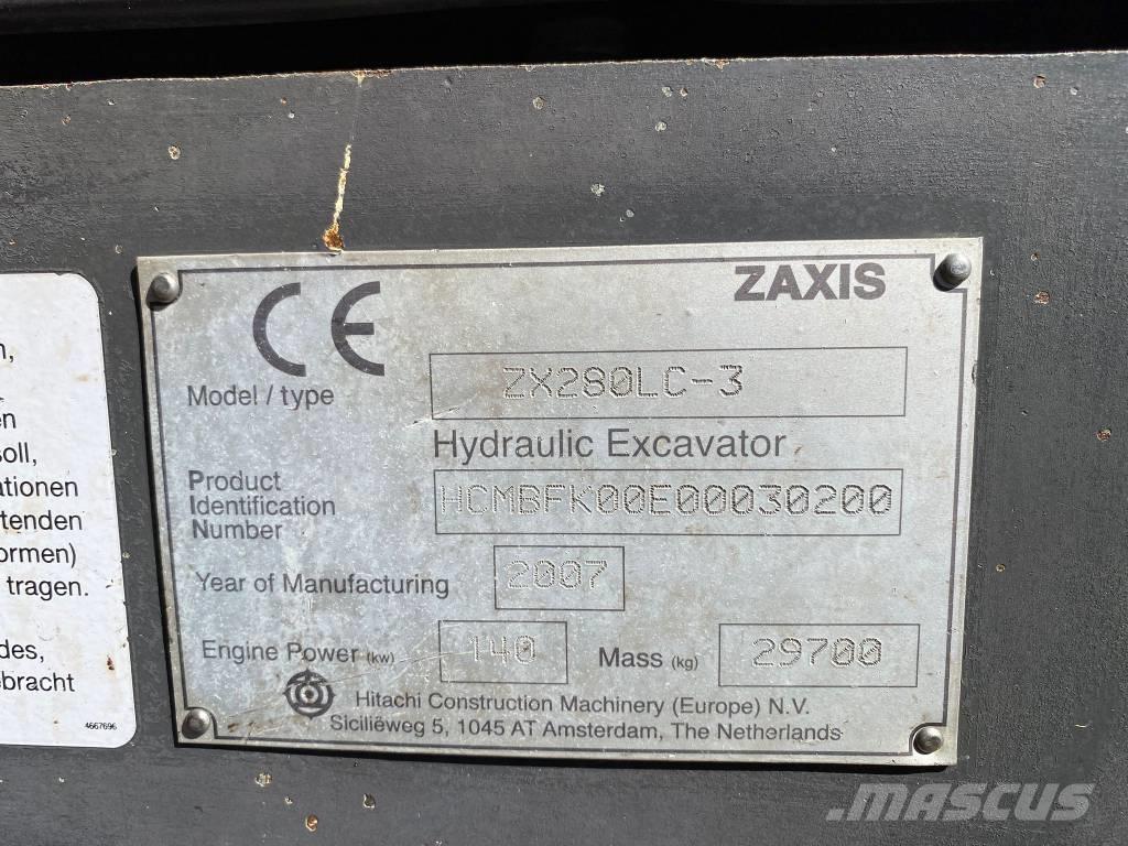 Hitachi ZX 280 LC-3 Raupenbagger