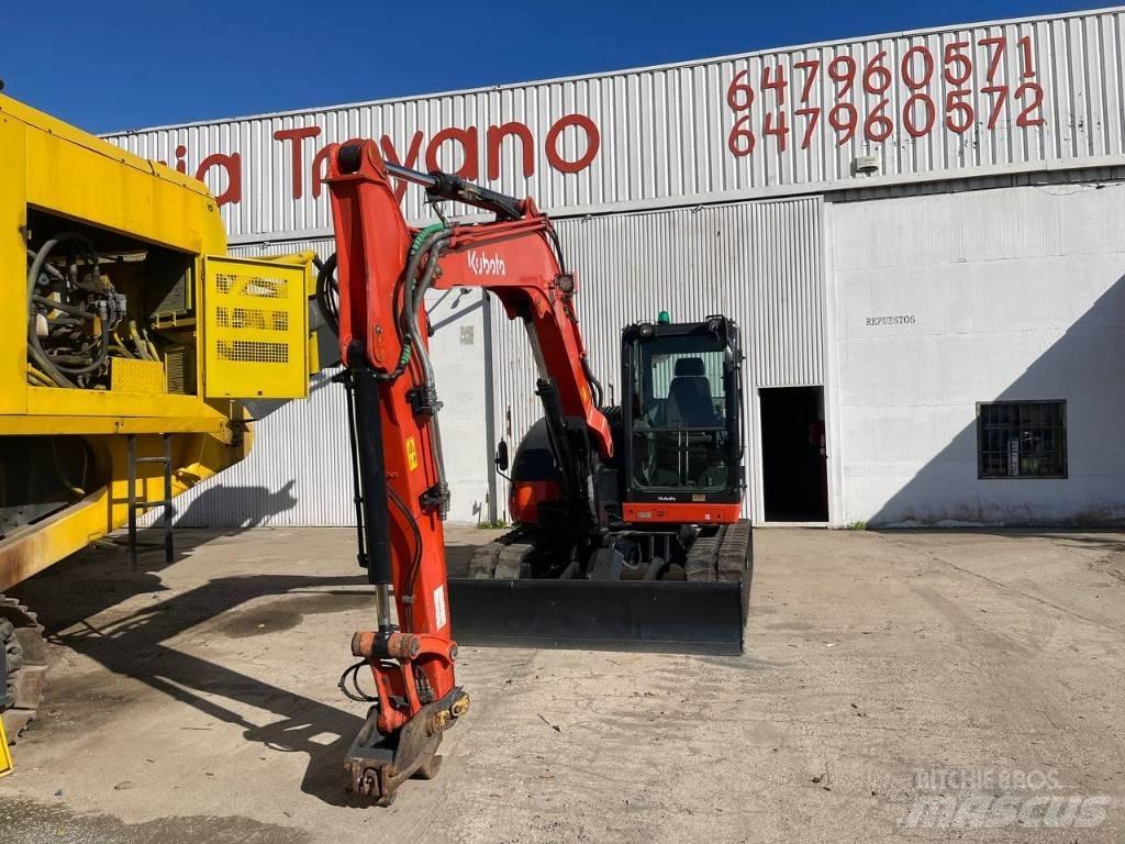 Kubota KX 080-4 Midibagger  7t - 12t