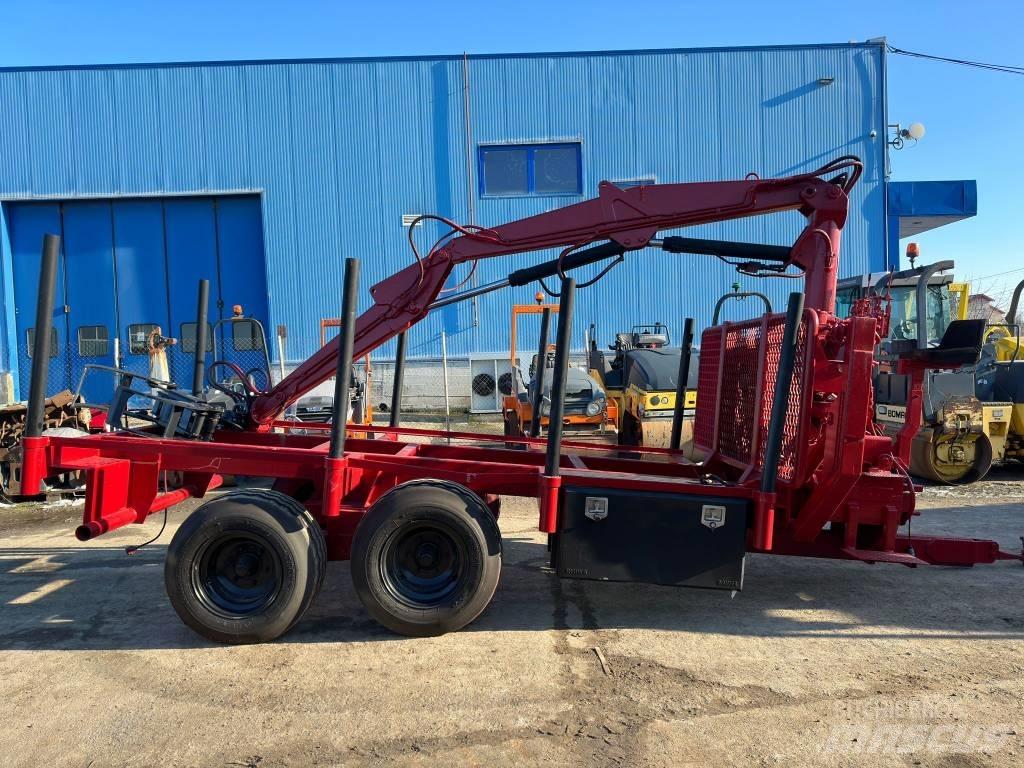 Fliegl Twin Axle Holzanhänger