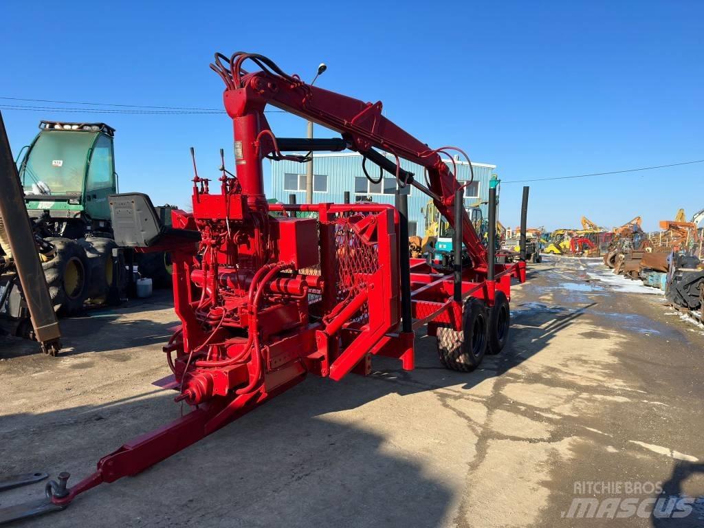 Fliegl Twin Axle Holzanhänger