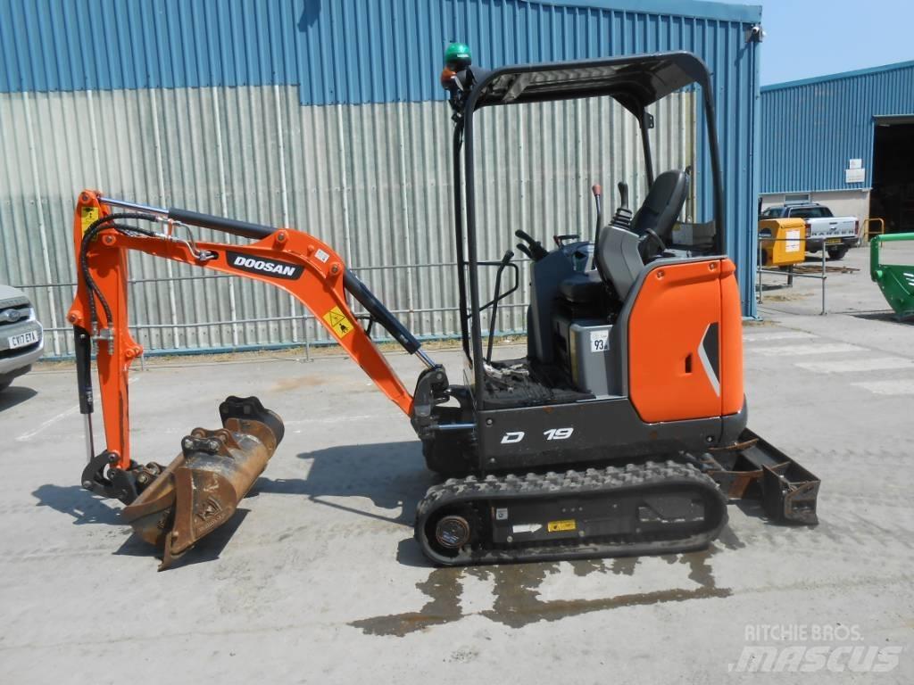 Doosan DX 19 Minibagger < 7t
