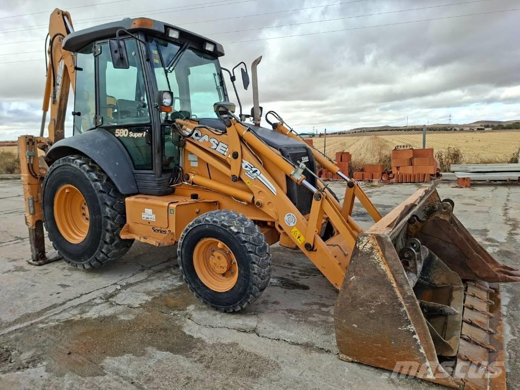CASE 580 SR Baggerlader