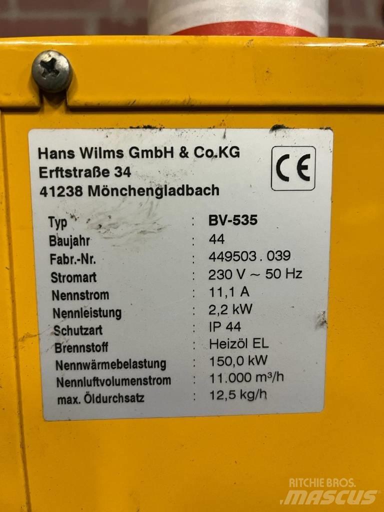 Wilms BV 535 Kühl- und Heizsysteme