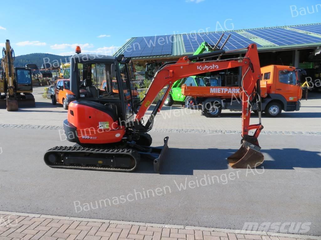 Kubota U 35-3 Minibagger < 7t