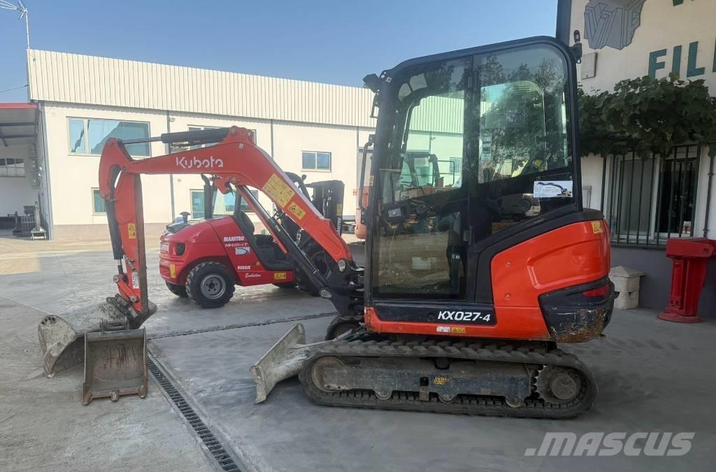 Kubota KX 027-4 Minibagger < 7t