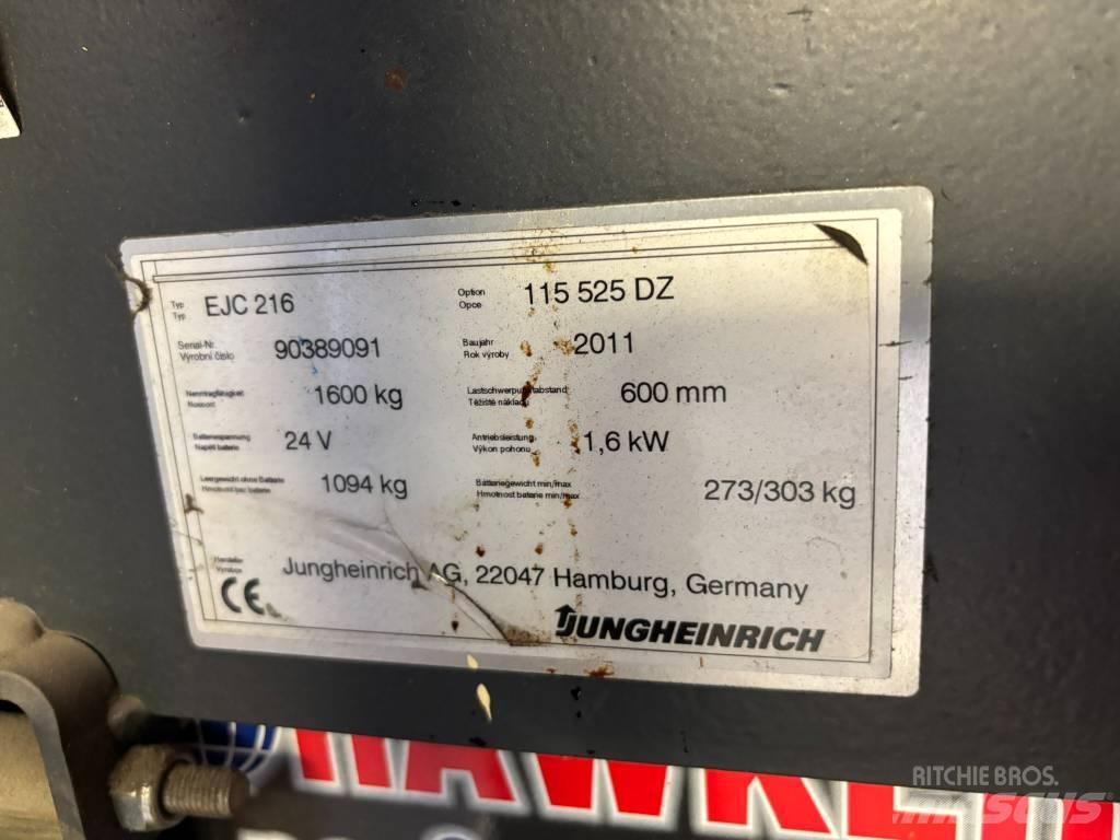 Jungheinrich EJC216 Deichselstapler