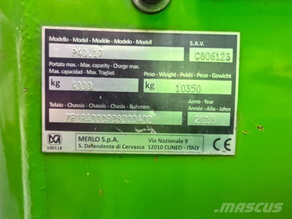 Merlo P 40.17 Teleskoplader