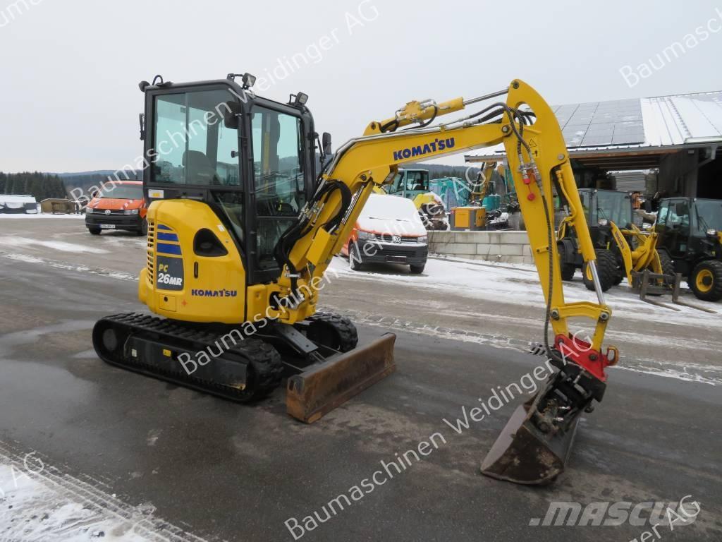 Komatsu PC 26 MR-5 Minibagger < 7t